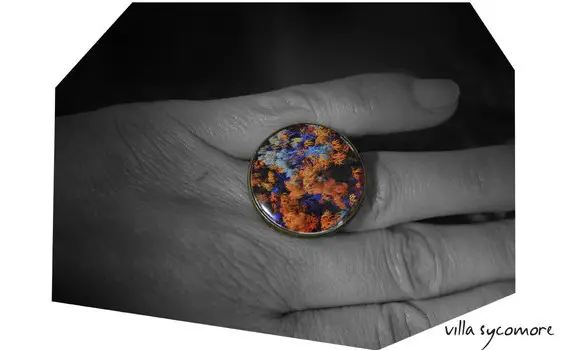 bague marron